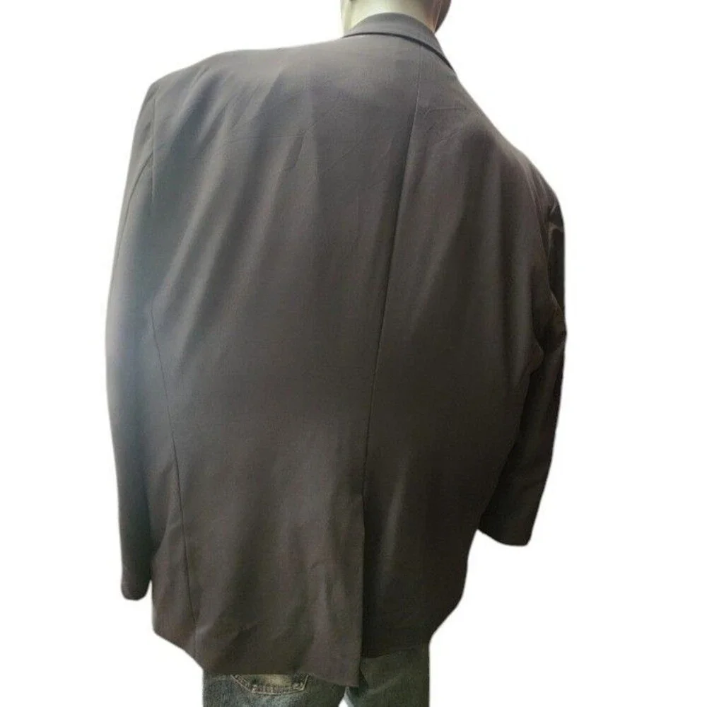 Stafford Blazer Size 54 Long Black Men's Suit Coat